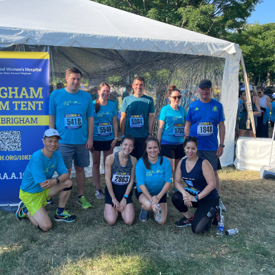 Harvard FCU Runs the B.A.A. 10k to Support Brigham and Women's Hospital